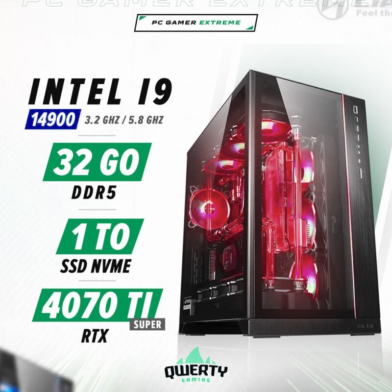 PC GAMER Intel i9-14900 RTX 4070 Ti Super