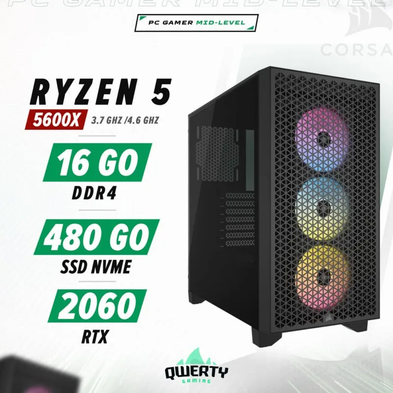 PC GAMER Ryzen 5 5600X RTX 2060 
