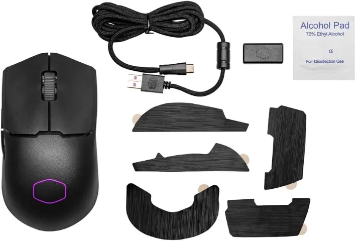 Cooler Master MM712 RGB-LED Souris Gaming sans Fil wireless - Noir