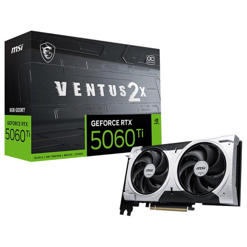 MSI GeForce RTX 5060 Ti 8G VENTUS 2X OC PLUS